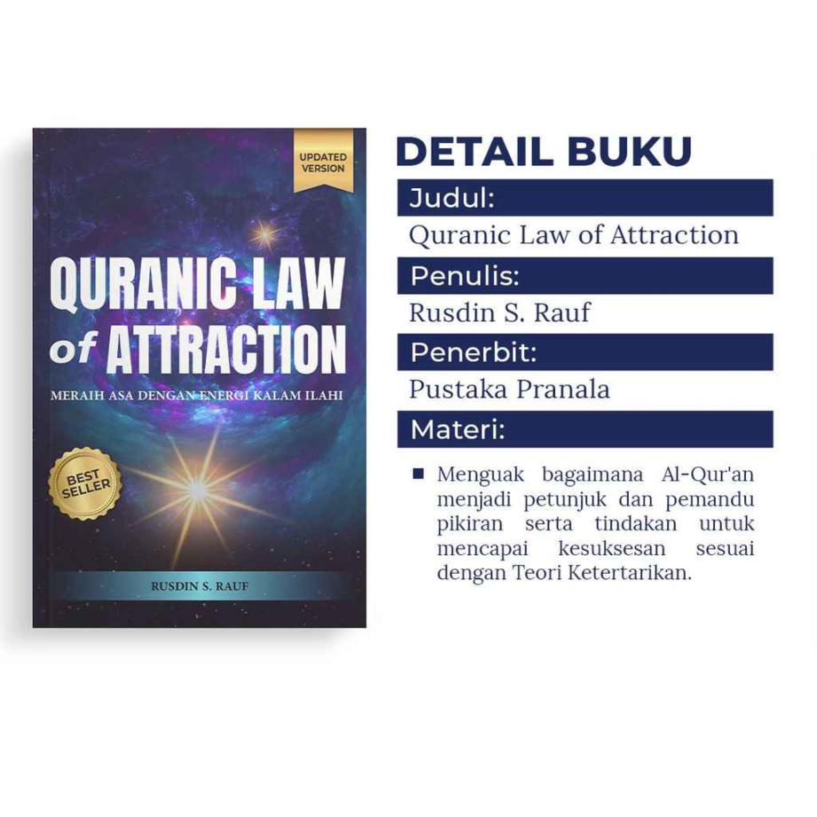 Buku Motivasi Islam Quranic Law of Attraction / QLoA Rikaariyani
