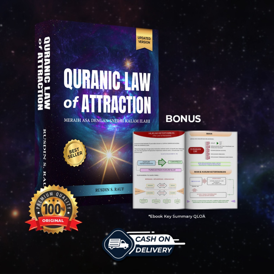 Buku Quranic Law of Attraction LOA Original Buku Motivasi Islam