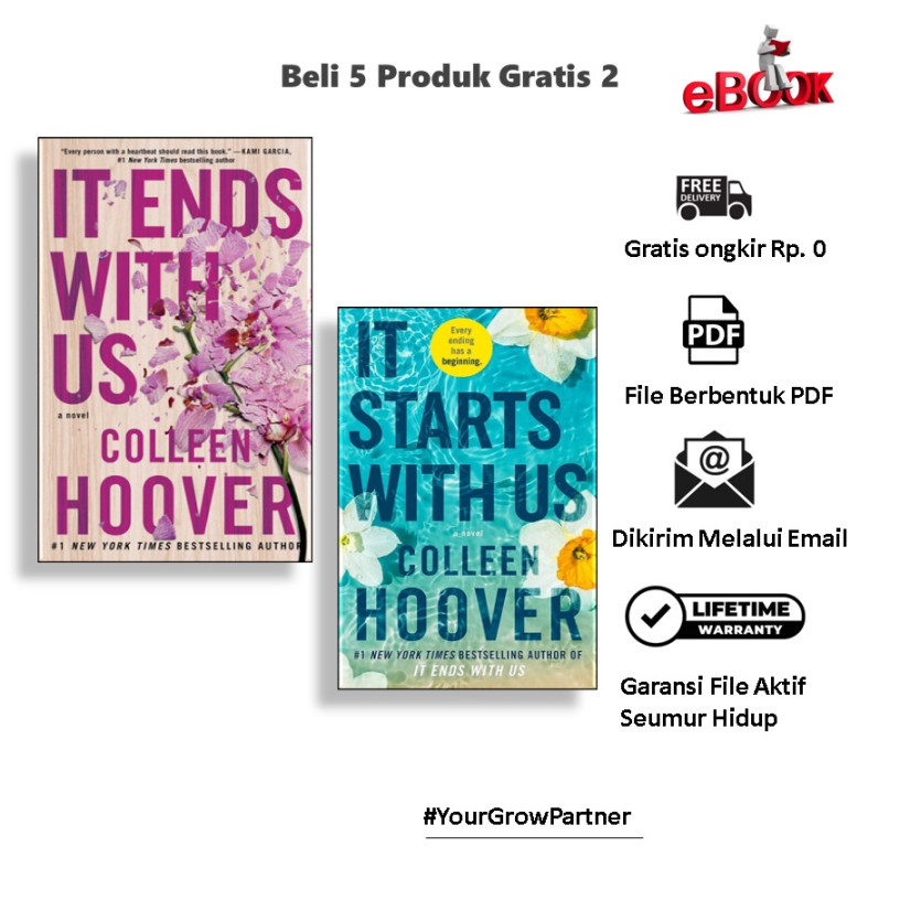 It Ends With Us, It Starts With Us Series Bahasa Inggris Buku Digital Ebook Colleen Hoover