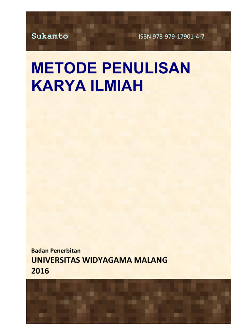 PDF) Metode Penulisan Karya Ilmiah